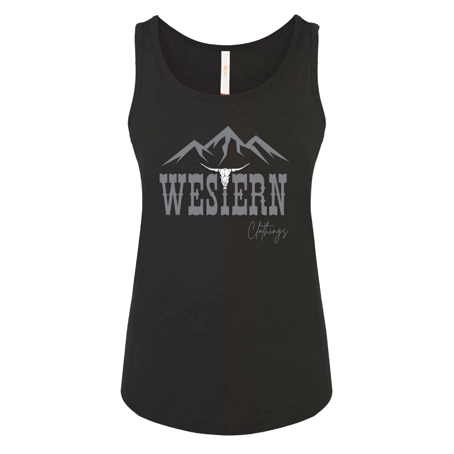 Camisole Western Femme | WC | Noire