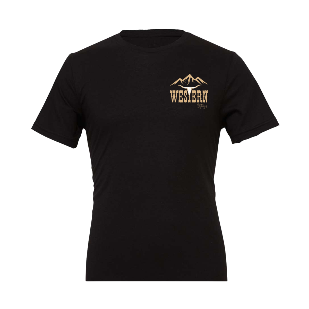 T-shirt Western Homme | RF | Noir