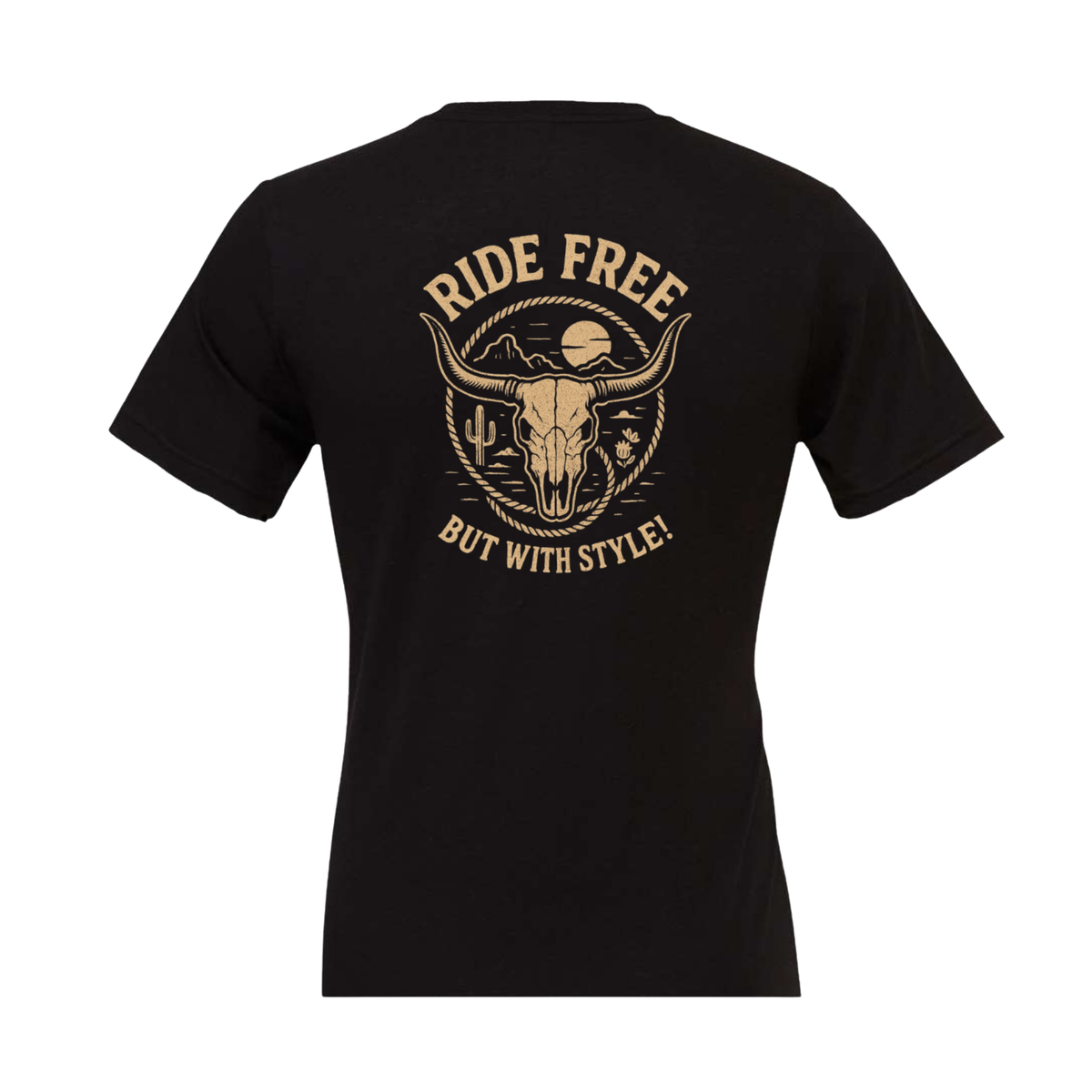 T-shirt Western Homme | RF | Noir