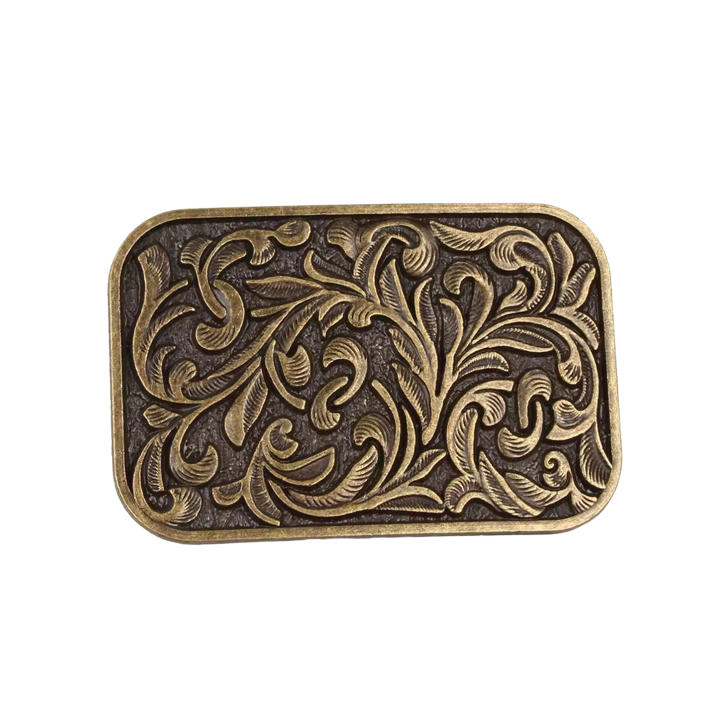 Boucle de ceinture Western | Floral