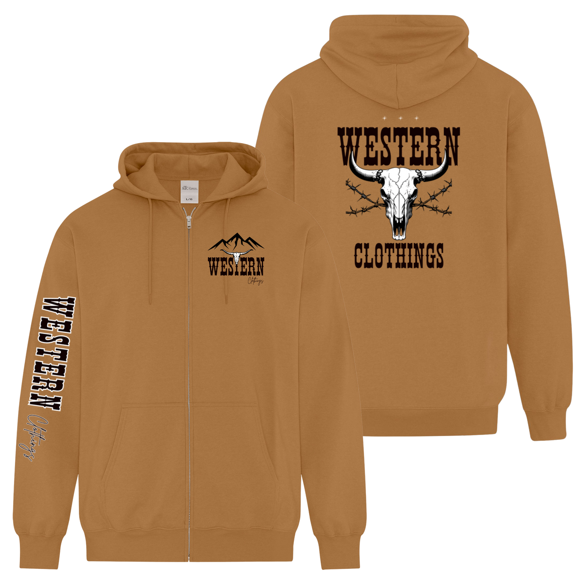 Veste Western Unisexe | WCB | Caramel