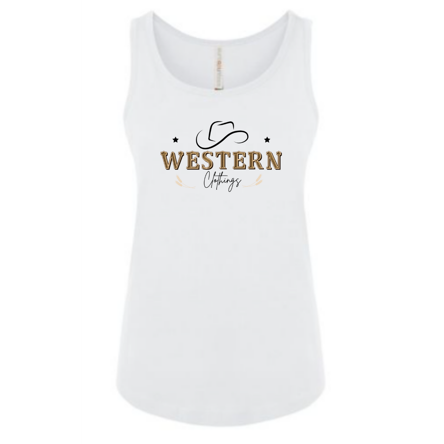 Camisole Western Femme | HAT | Blanche