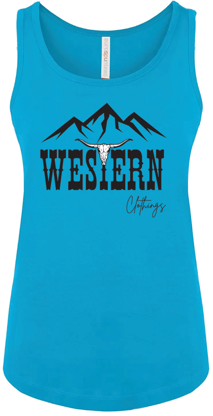 Camisole Western Femme | WC | Saphir