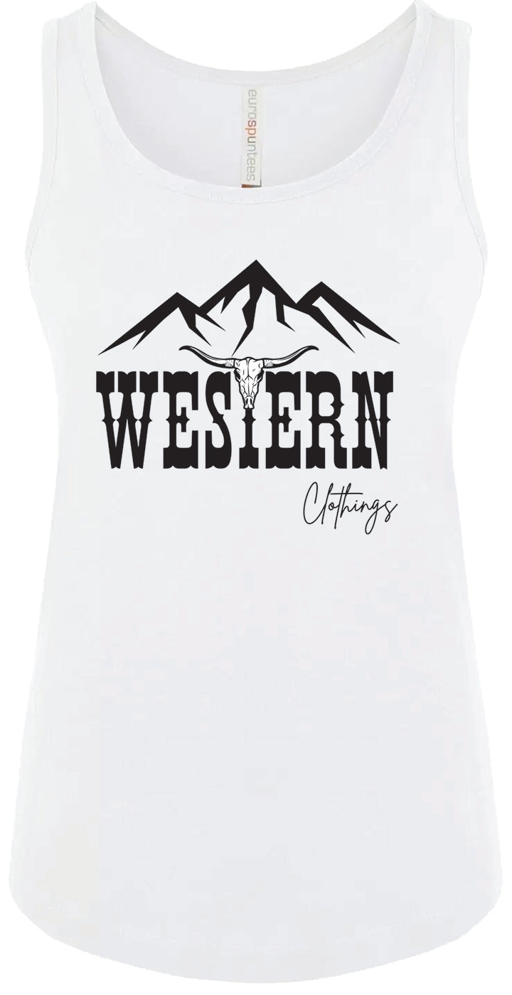 Camisole Western Femme | WC | Blanche