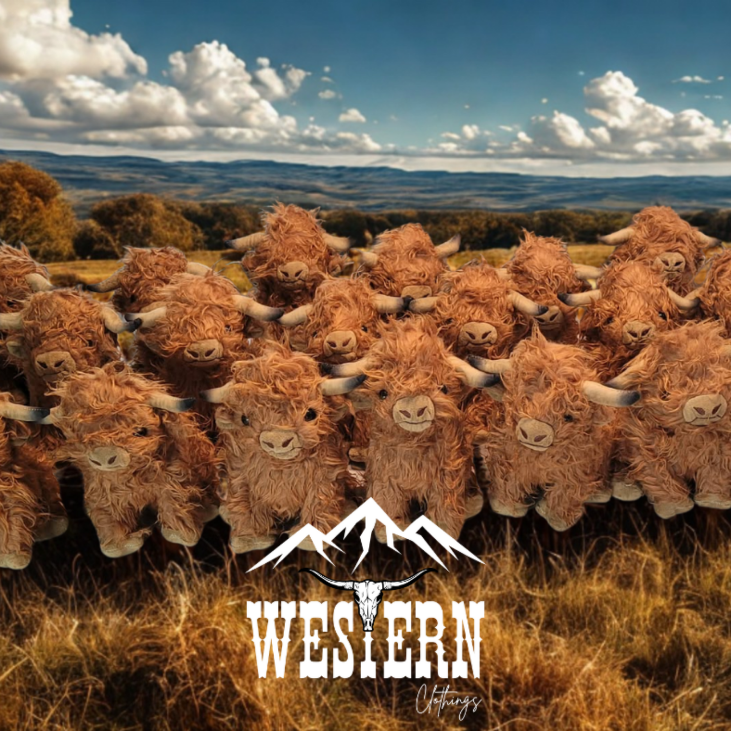 Peluche Vache Highland