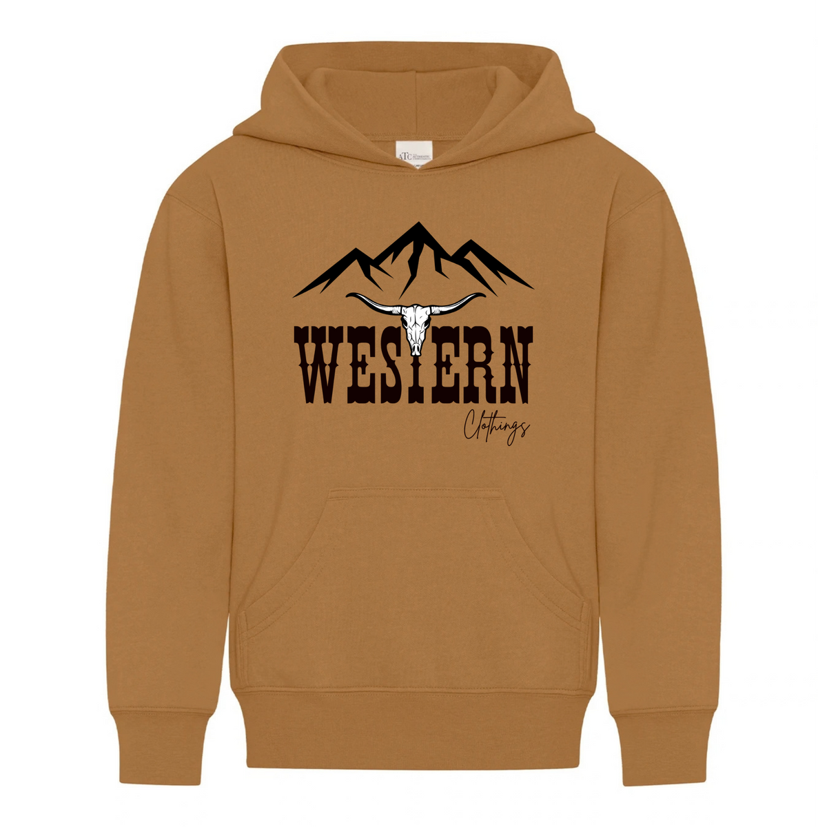 Hoodie Western Enfant | WC | Caramel