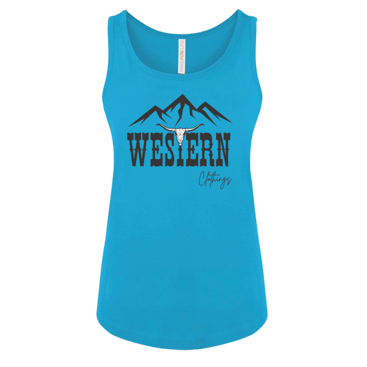 Camisole Western Femme | WC | Saphir