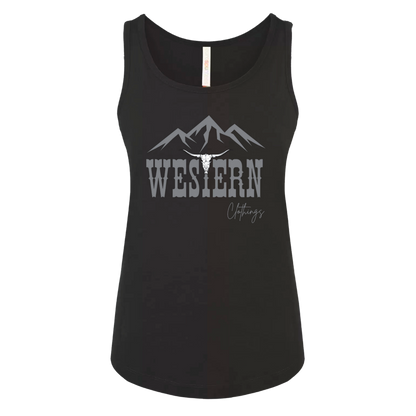 Camisole Western Femme | WC | Noir, saphir ou blanche