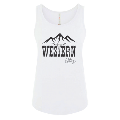 Camisole Western Femme | WC | Blanche