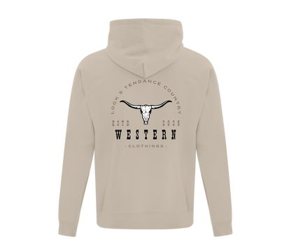 Hoodie Western Unisexe | L&TC  | Sable