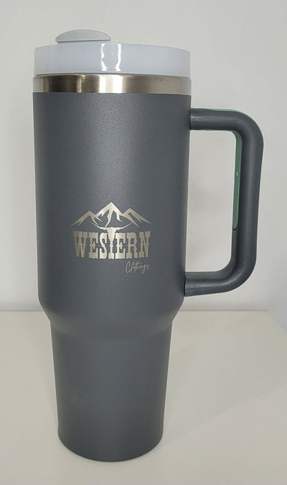 Tasse 40 oz en inox | Logo WC | Gris