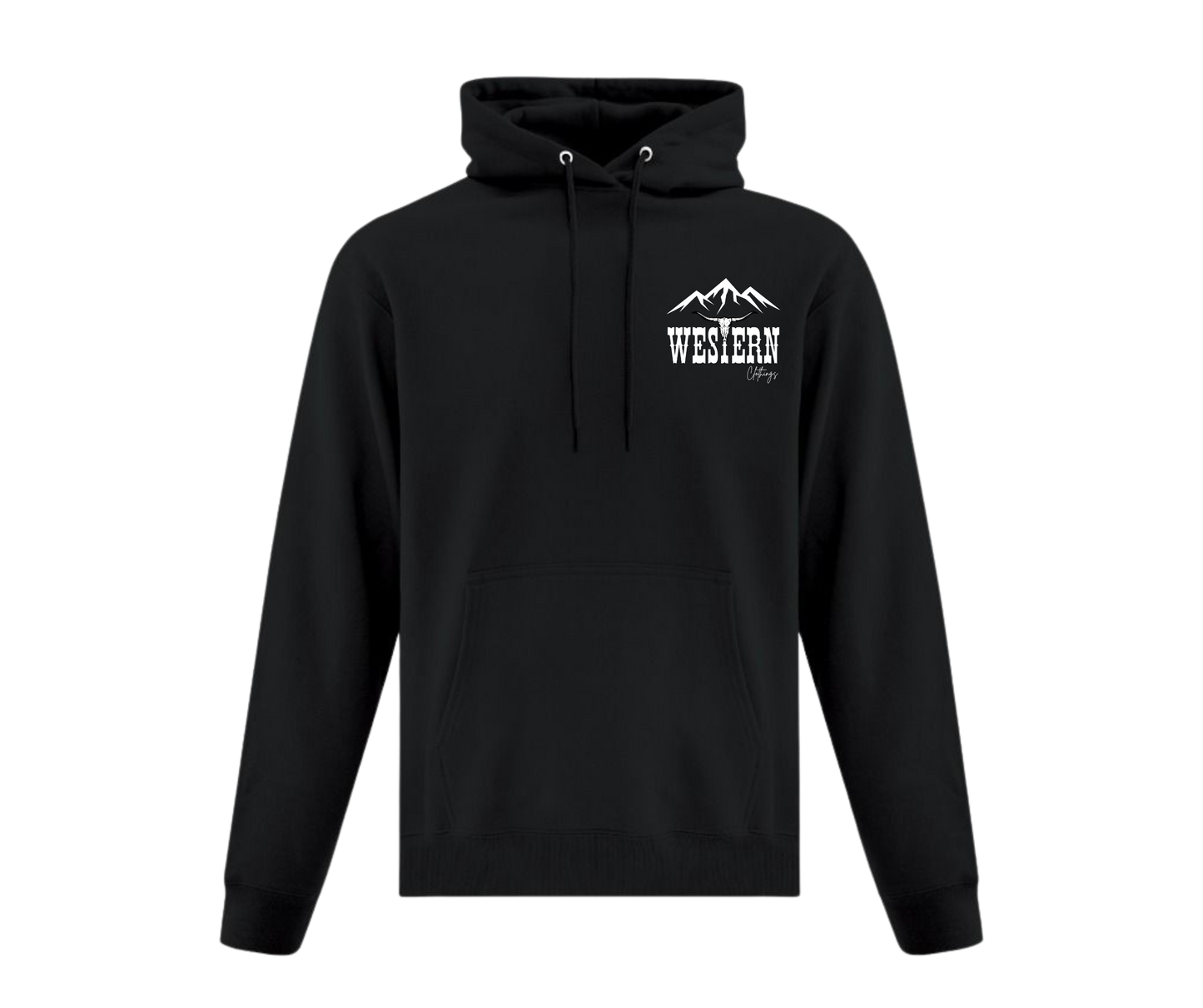 Hoodie Western Unisexe | RF  | Noir