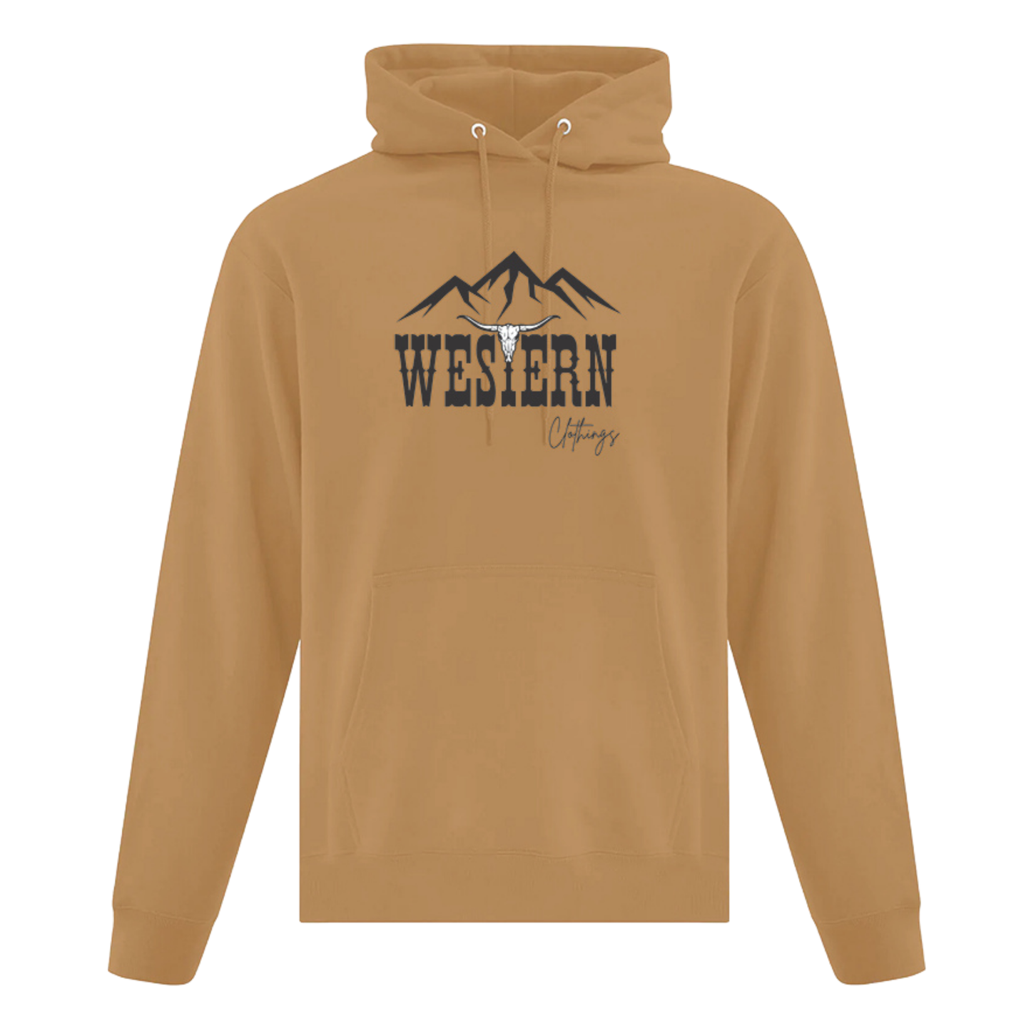 Hoodie Western Unisexe | WC | Caramel