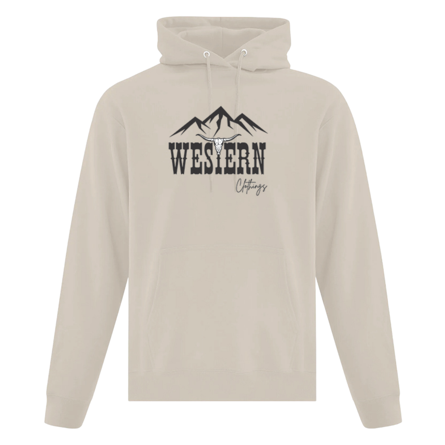 Hoodie Western Unisexe | WC | Sable