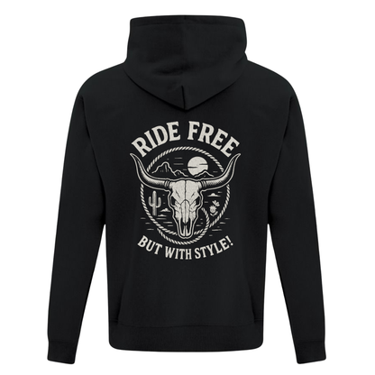 Hoodie Western Unisexe | RF  | Noir