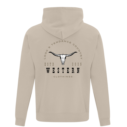 Hoodie Western Unisexe | L&TC  | Sable