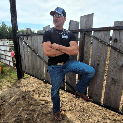 T-shirt Western Homme | RF | Noir