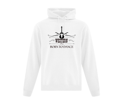 Hoodie Western Unisexe | BTD  | Blanc