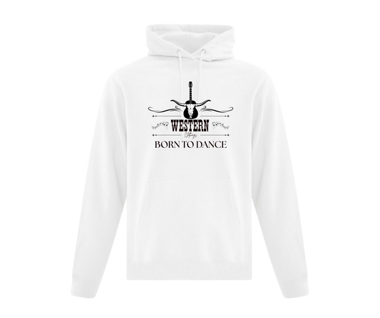 Hoodie Western Unisexe | BTD  | Blanc