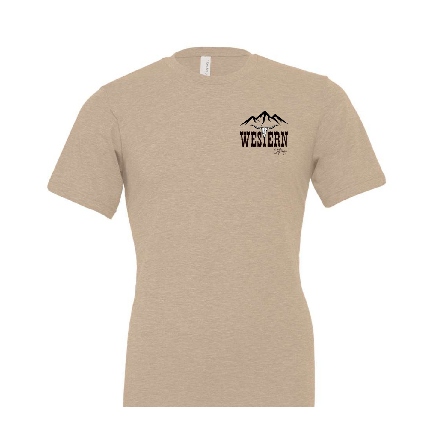 T-shirt Western Homme | CRA | Sable