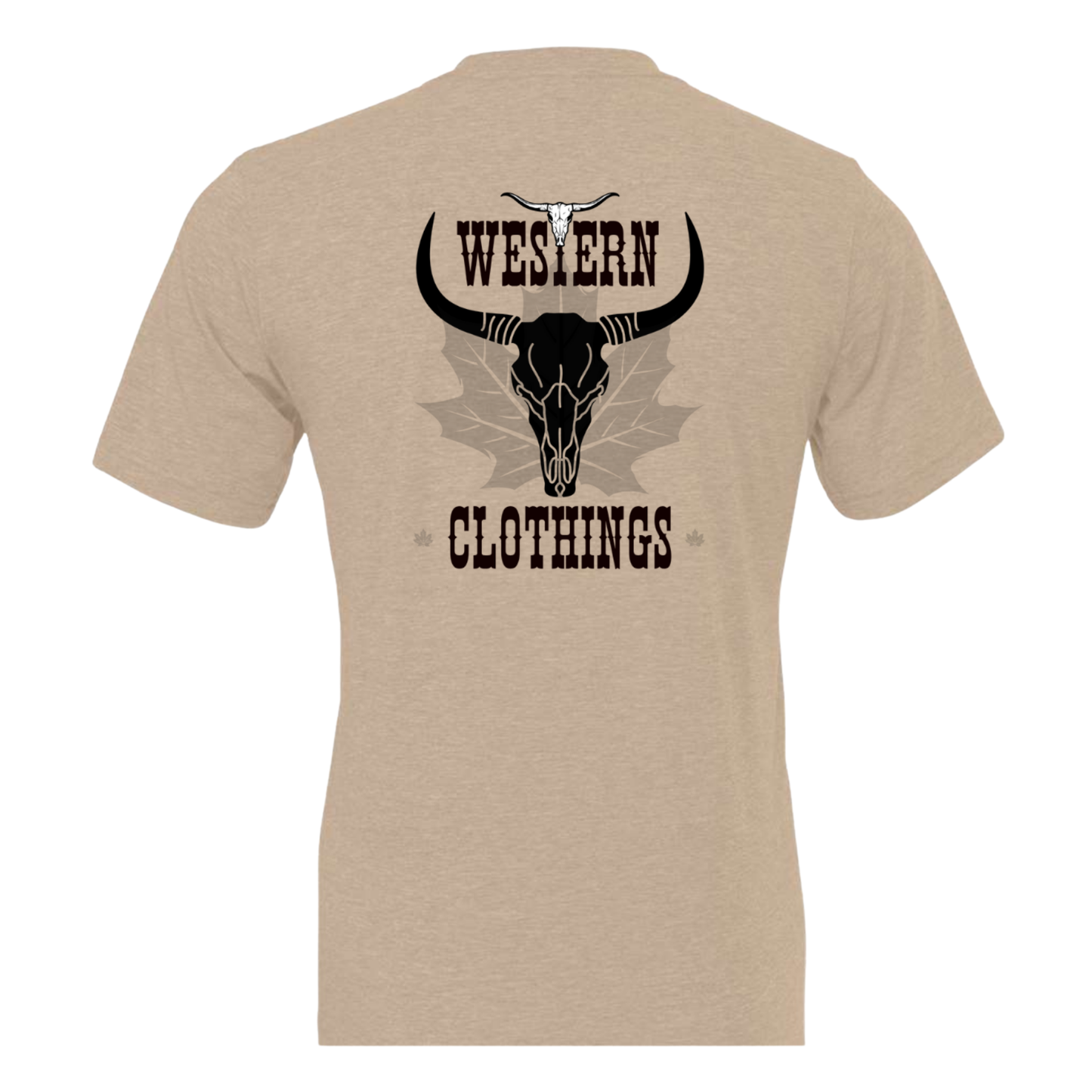 T-shirt Western Homme | CRA | Sable