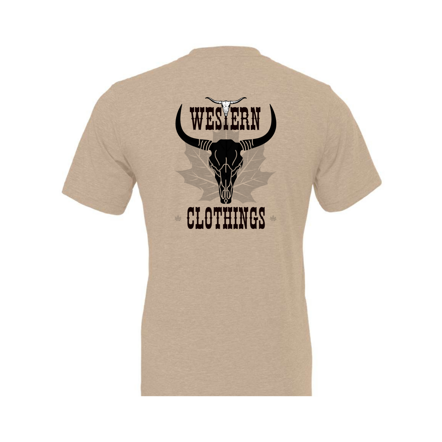 T-shirt Western Homme | CRA | Sable