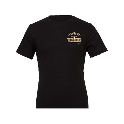 T-shirt Western Homme | RF | Noir