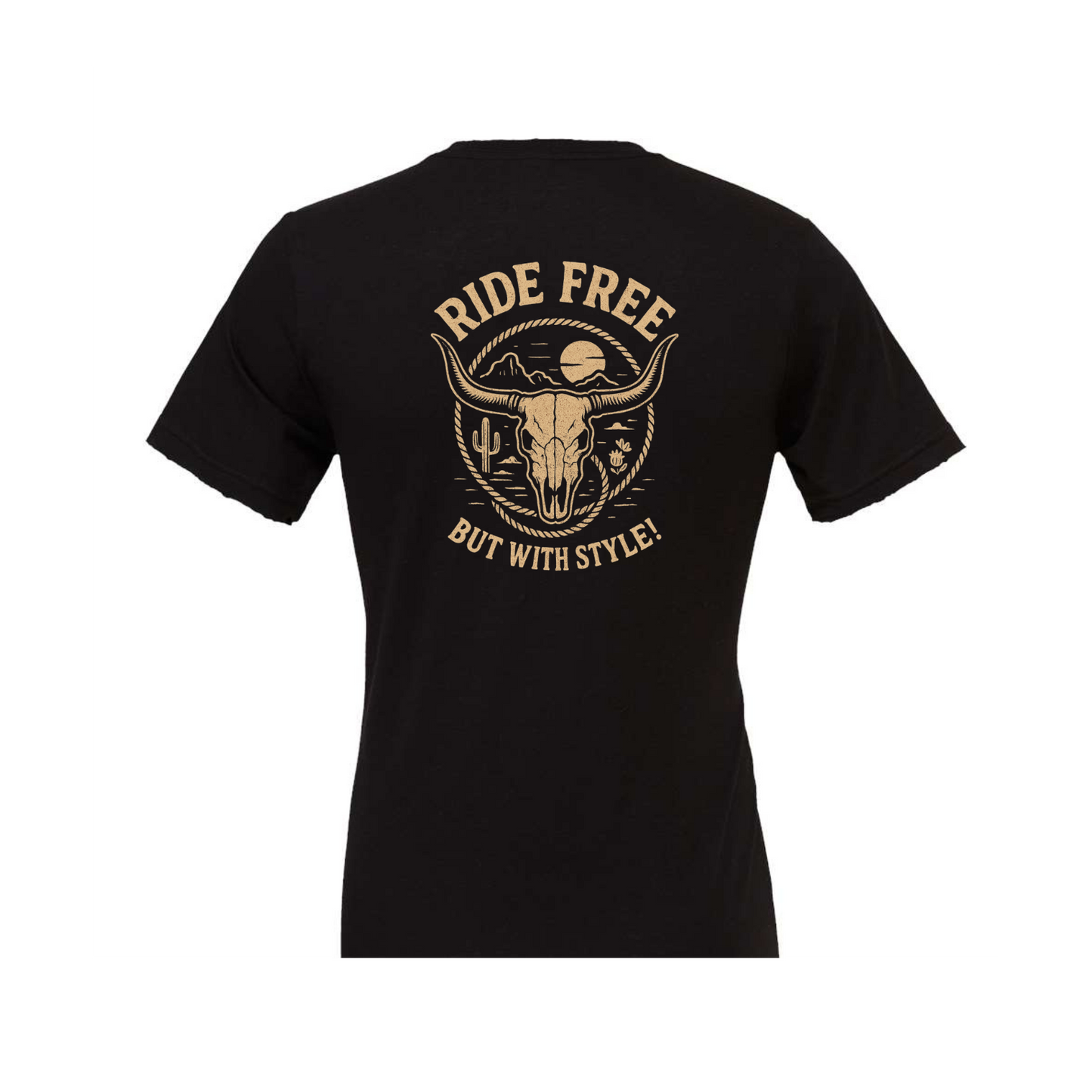 T-shirt Western Homme | RF | Noir