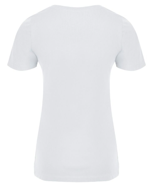 T-shirt Western Femme col rond | HAT | Blanc