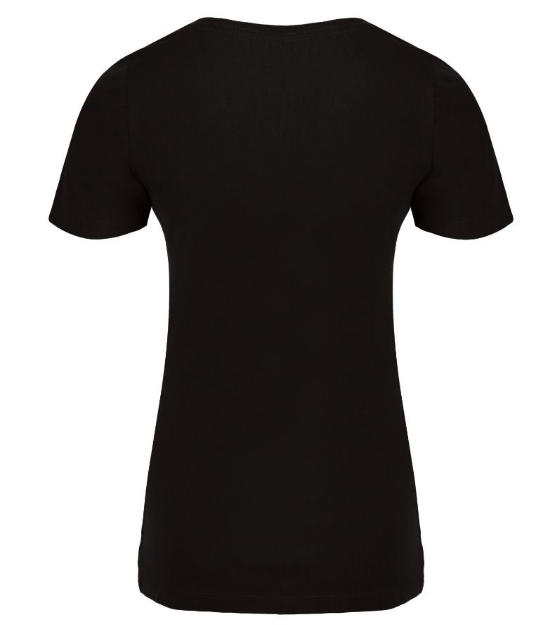 T-shirt Western Femme col rond | HAT | Noir
