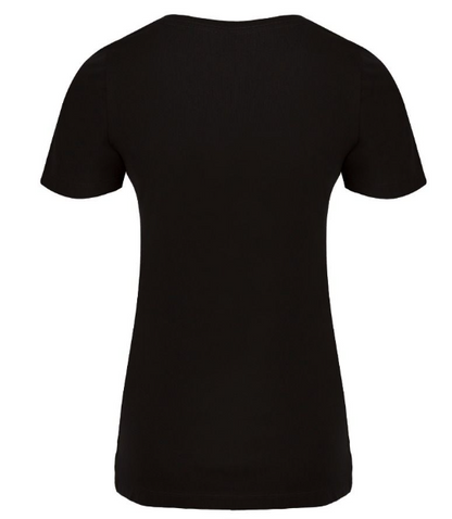 T-shirt Western Femme col rond | HAT | Noir