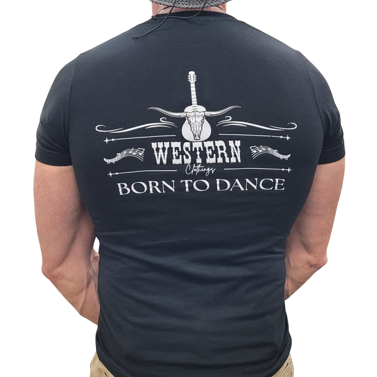 T-shirt Western Homme | BTD | Noir