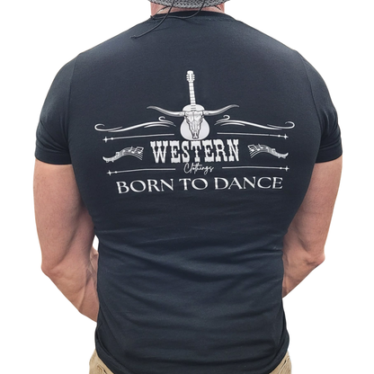 T-shirt Western Homme | BTD | Noir