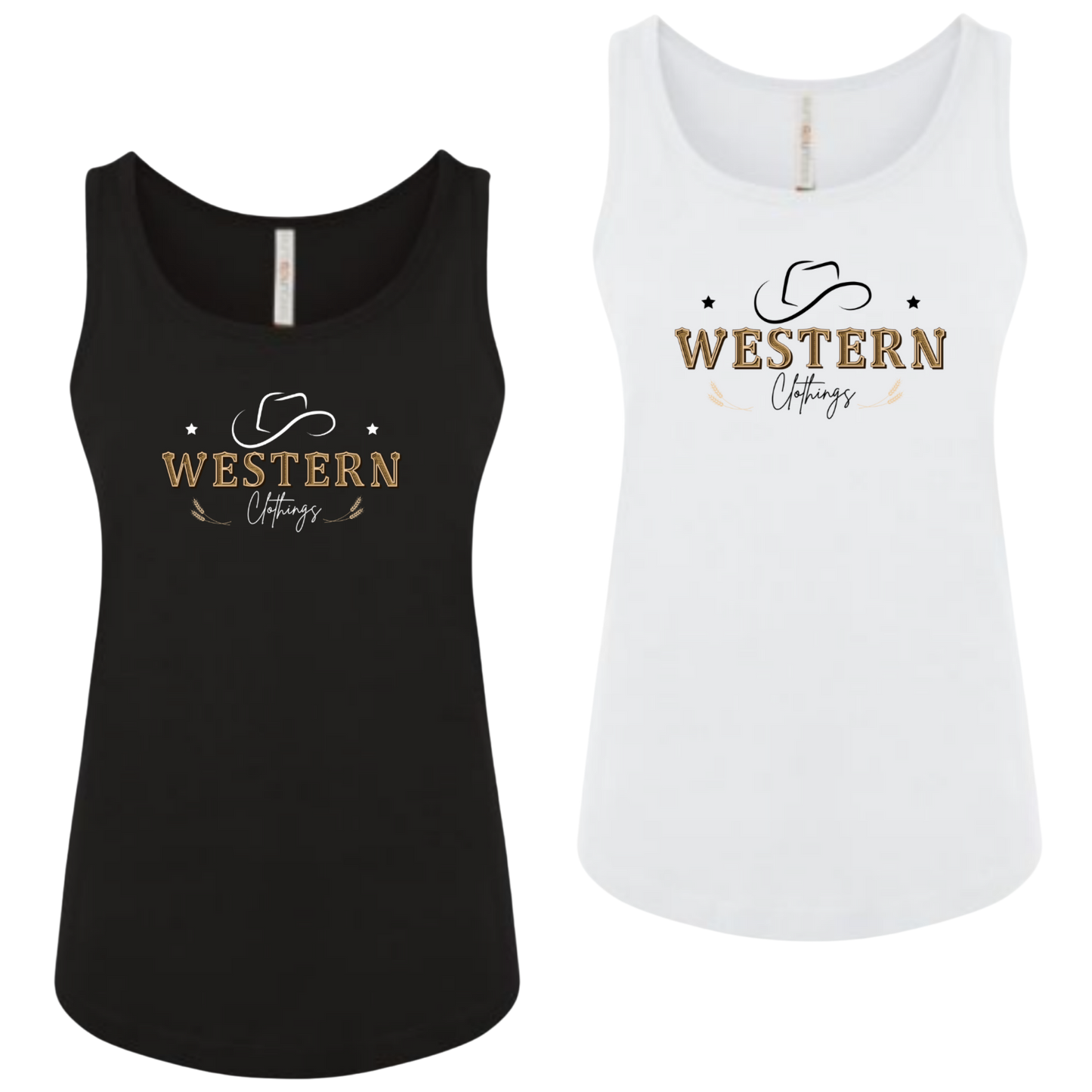 Camisole Western Femme | HAT | Noire ou blanche