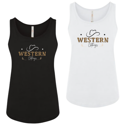 Camisole Western Femme | HAT | Noire ou blanche