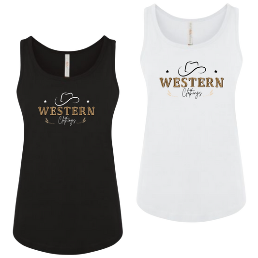 Camisole Western Femme | HAT | Noire ou blanche