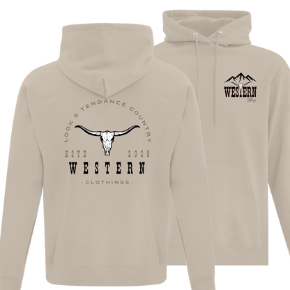 Hoodie Western Unisexe | L&TC  | Sable