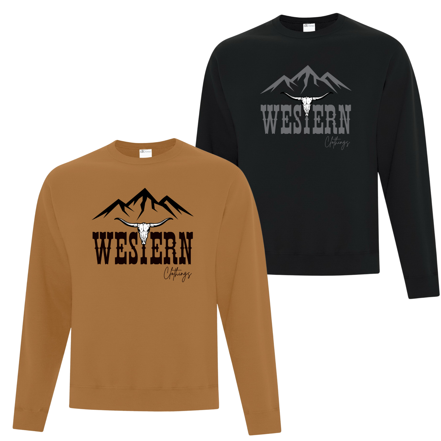 Crewneck | WC | Caramel ou noir
