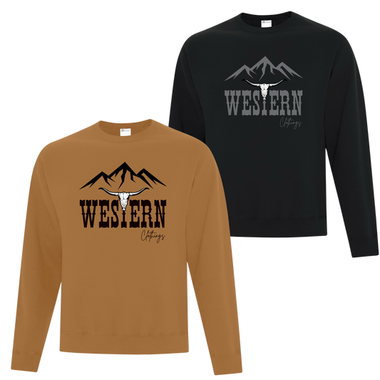Crewneck | WC | Caramel ou noir