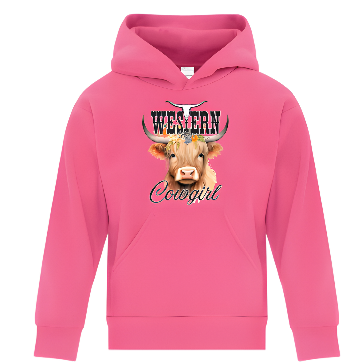 Hoodie Western Enfant | COG | Rose