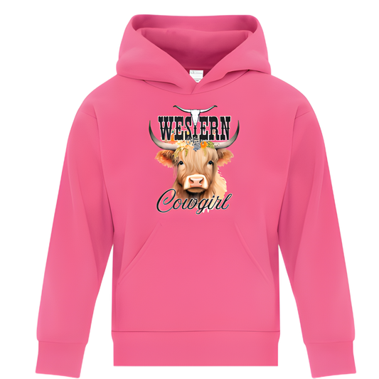 Hoodie Western Enfant | COG | Rose