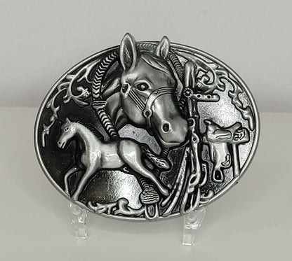 Boucle de ceinture cheval Western |