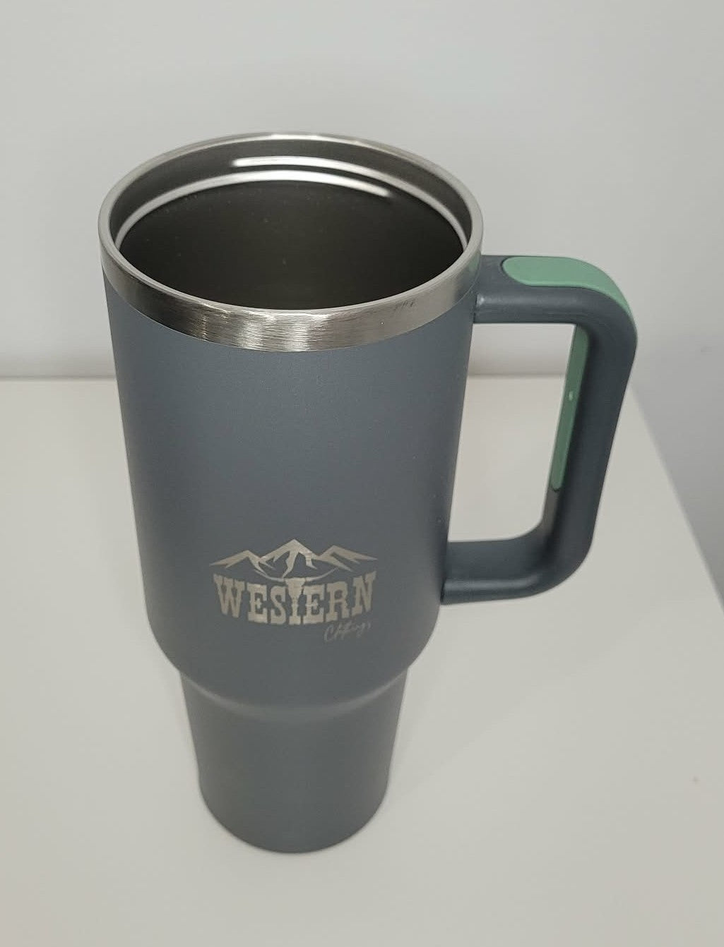 Tasse 40 oz en inox | Logo WC | Gris