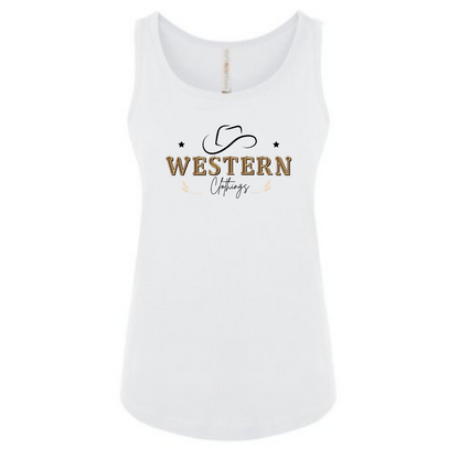 Camisole Western Femme | HAT | Blanche