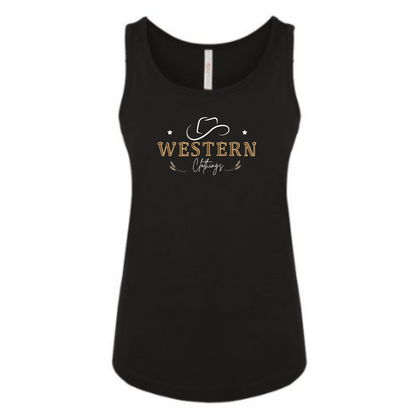 Camisole Western Femme | HAT | Noire