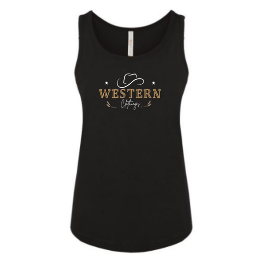 Camisole Western Femme | HAT | Noire