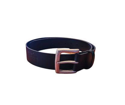 Ceinture en cuir | Noire