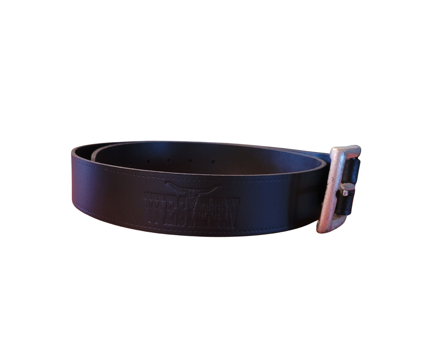 Ceinture en cuir | Noire