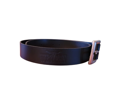 Ceinture en cuir | Noire