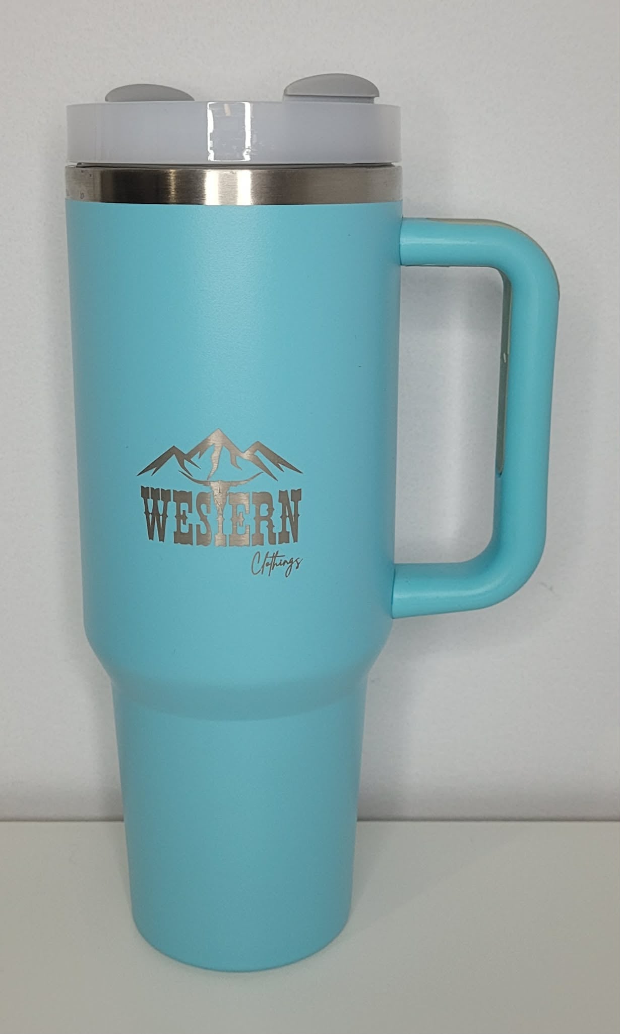 Tasse 40 oz en inox | Logo WC | Turquoise, grise ou noire